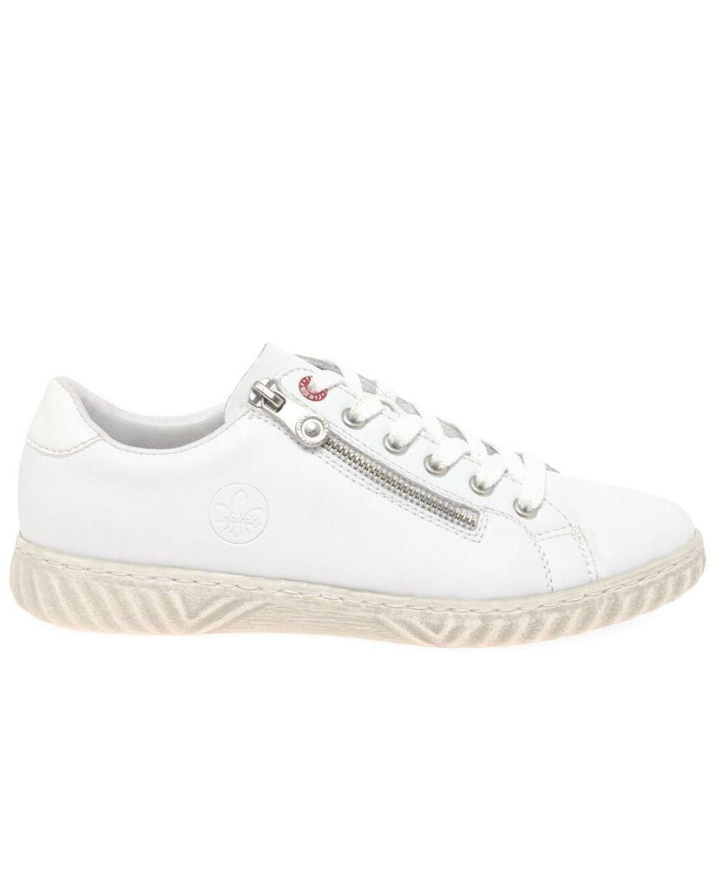 Rieker White Norma Trainers