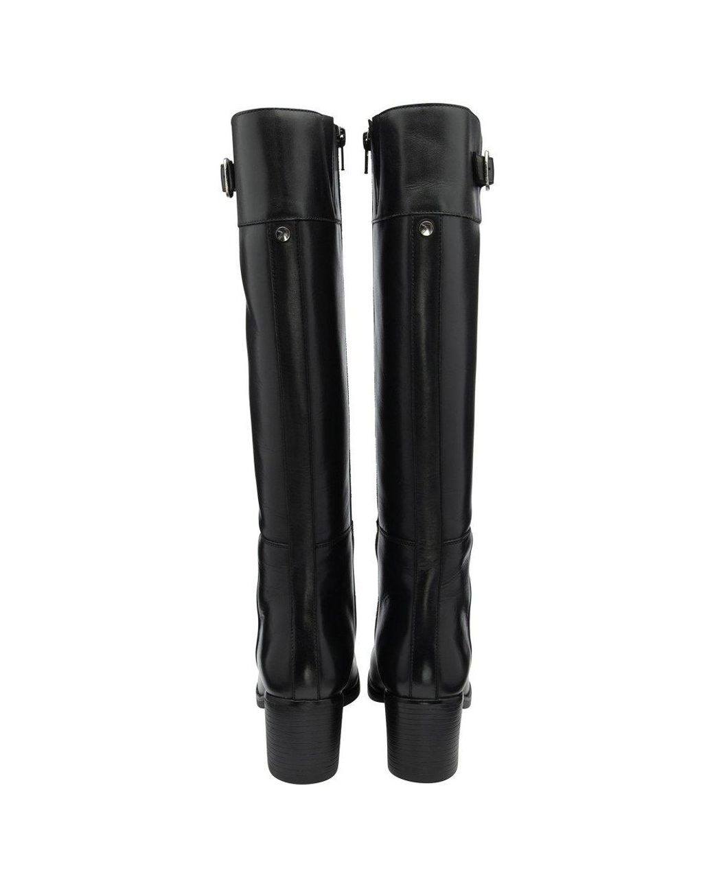 Ravel Black Torrance Knee High Boots