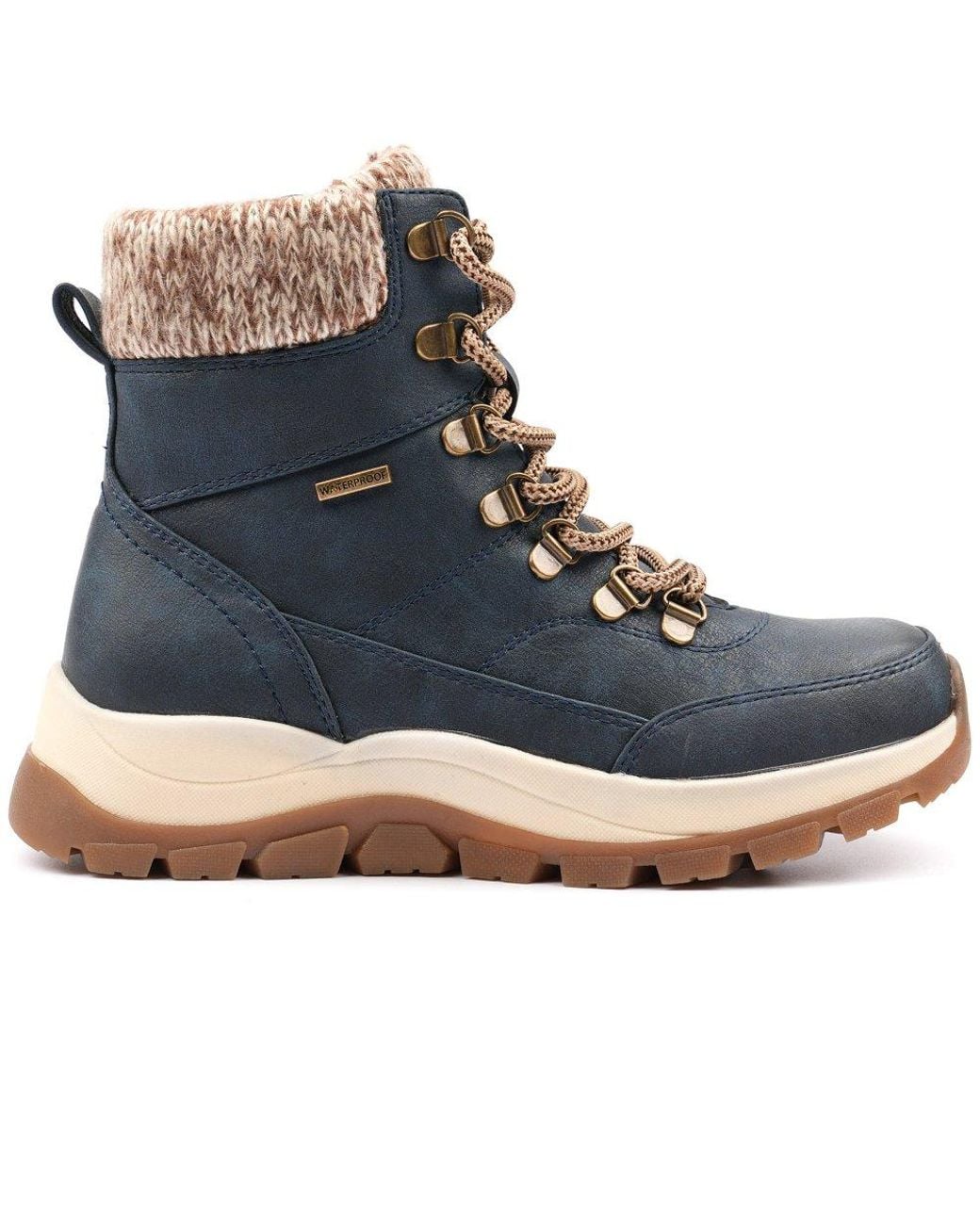 Lunar Blue Kallie Ankle Boots