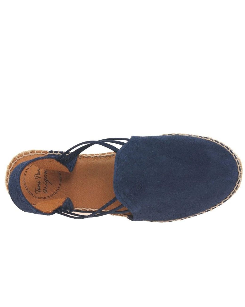 Toni Pons Blue Nuria Ii Espadrilles Size: 2 / 35