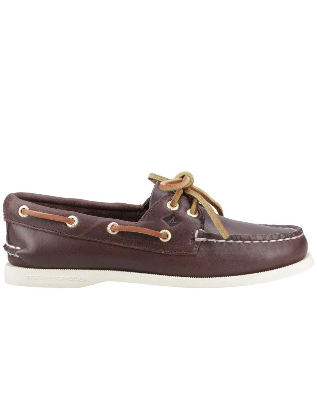 Sperry Top-Sider Brown Authentic Original 2 Eye Boat Shoes