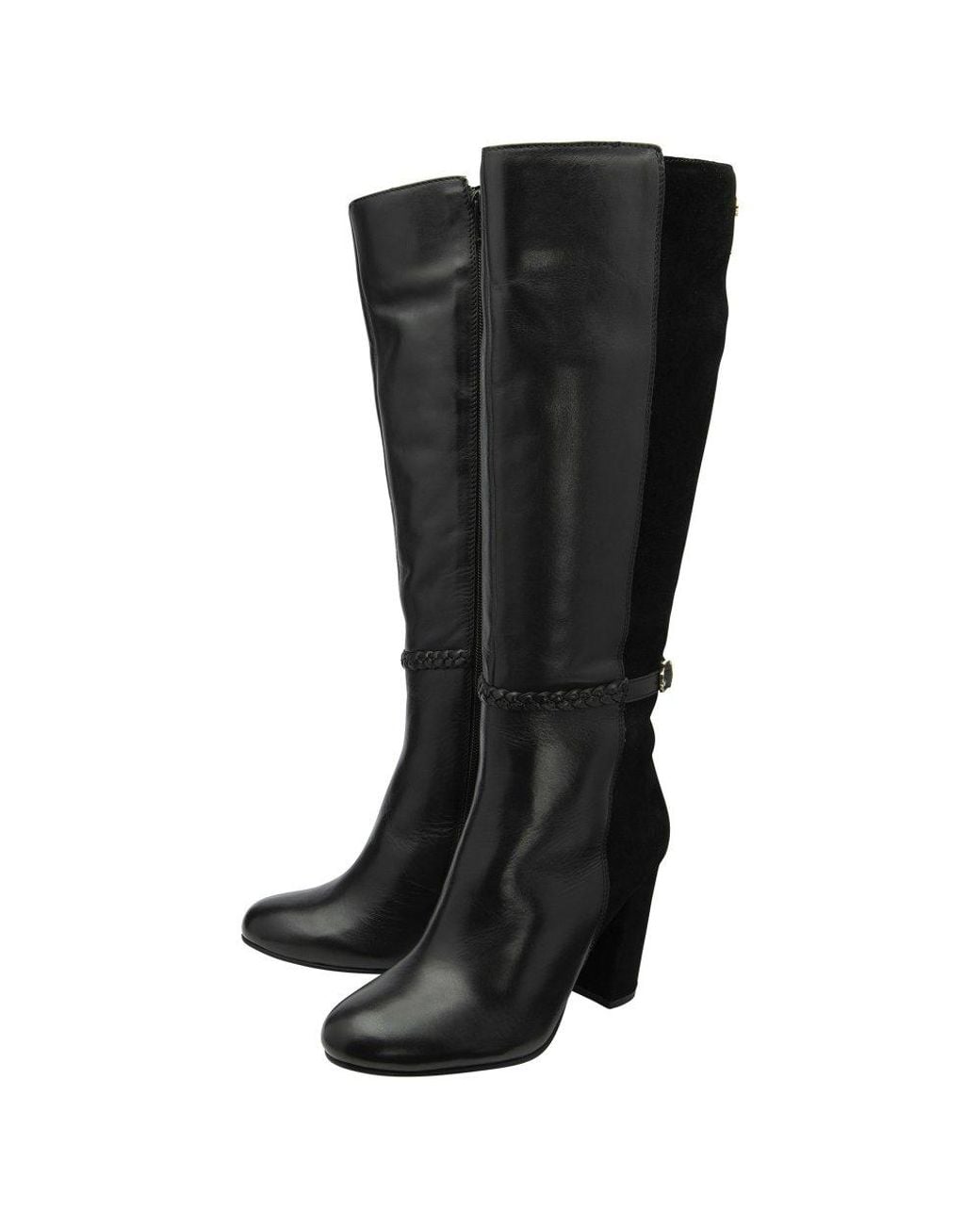 Ravel Black Hume Knee High Boots