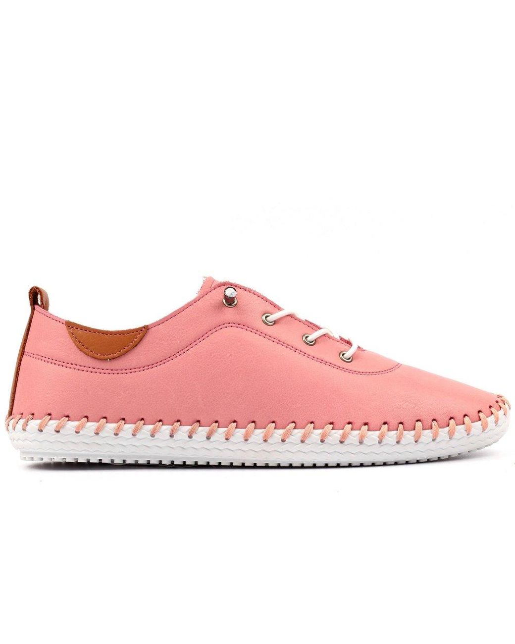Lunar (GRS) Blue St Ives Lace Up Shoes