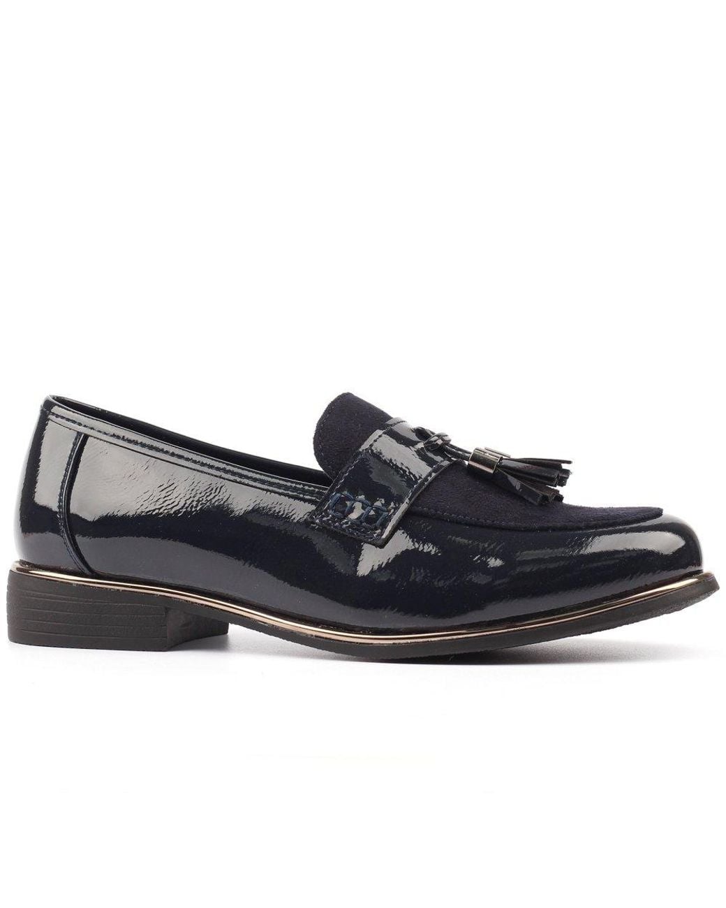 Lunar Blue Nadia Loafers