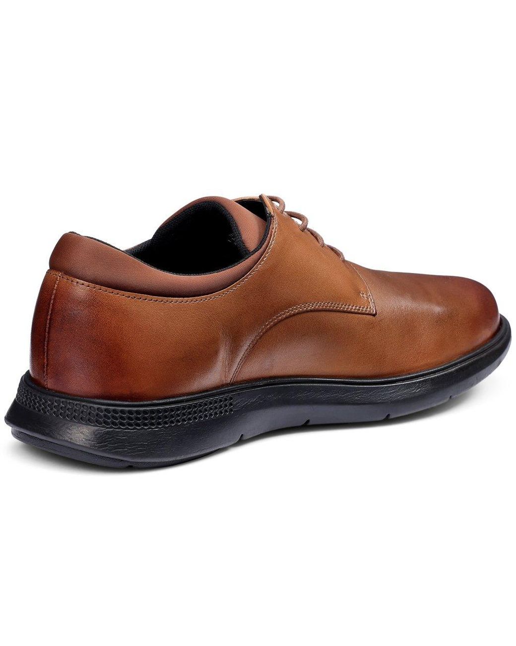 Hotter Brown Hugo Wide Fit Shoes for men