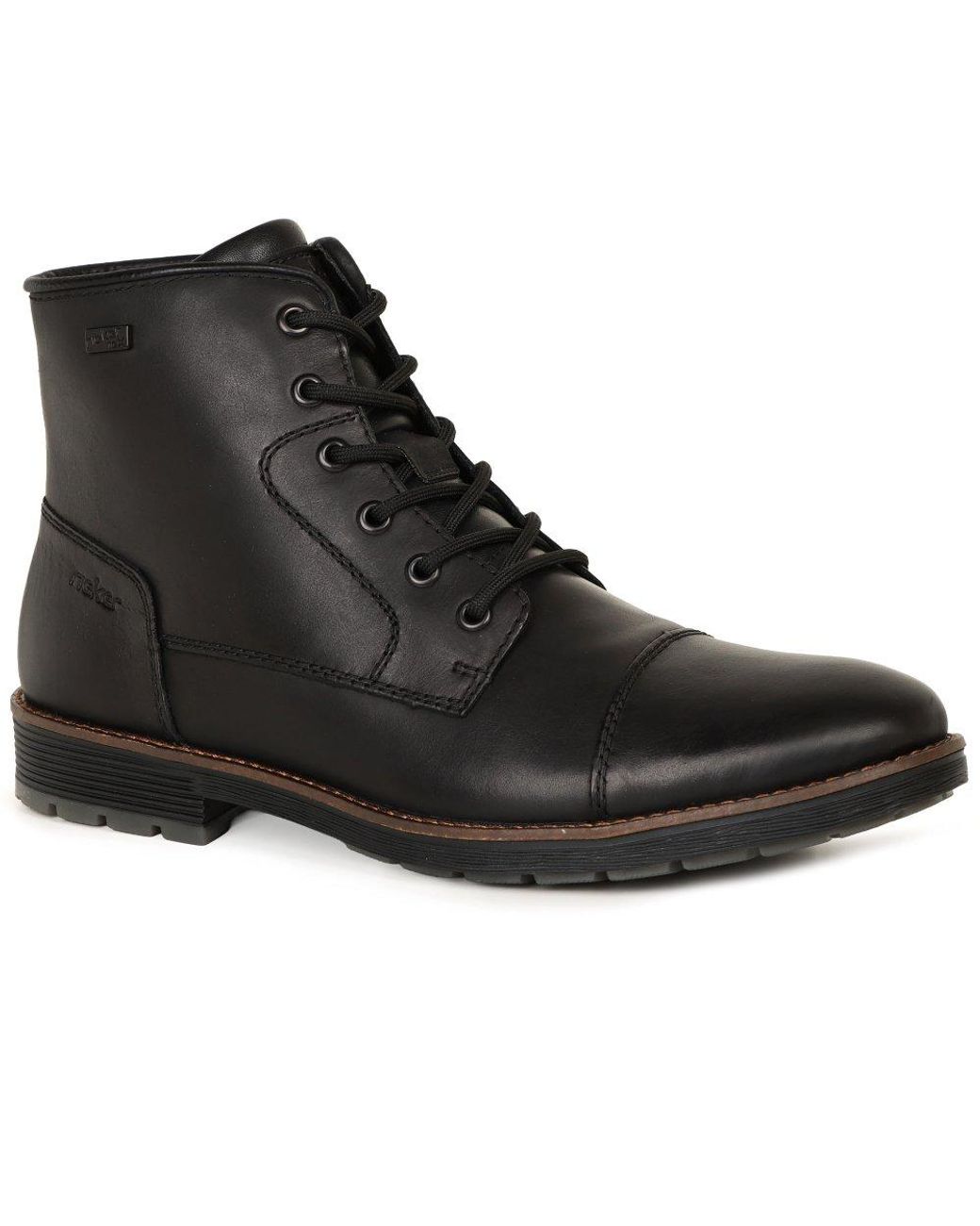 Rieker Black Loxley Boots for men