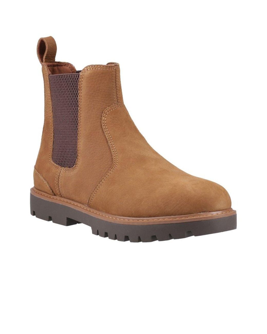 TOMS Brown Griffin Chelsea Boots for men