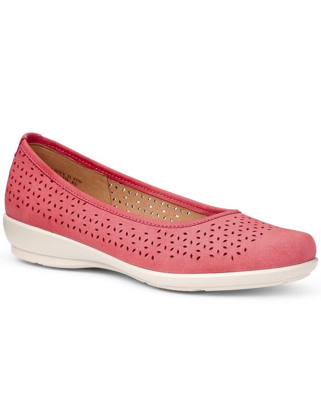 Hotter Red Livvy Ii Pumps