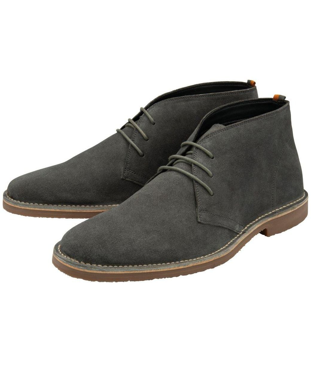 Frank Wright Black Edwin Desert Boots for men