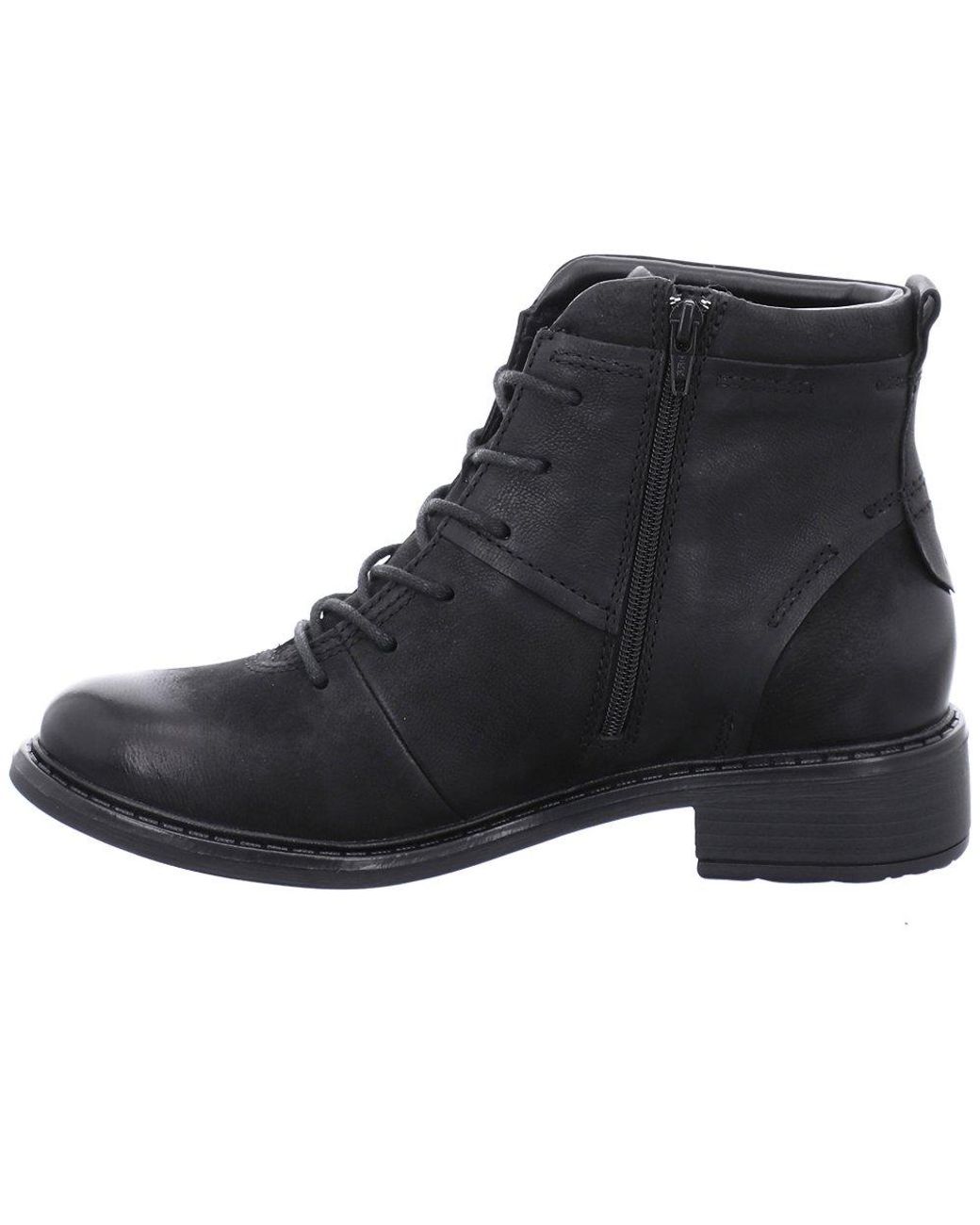 Josef Seibel Black Selena 50 Ankle Boots