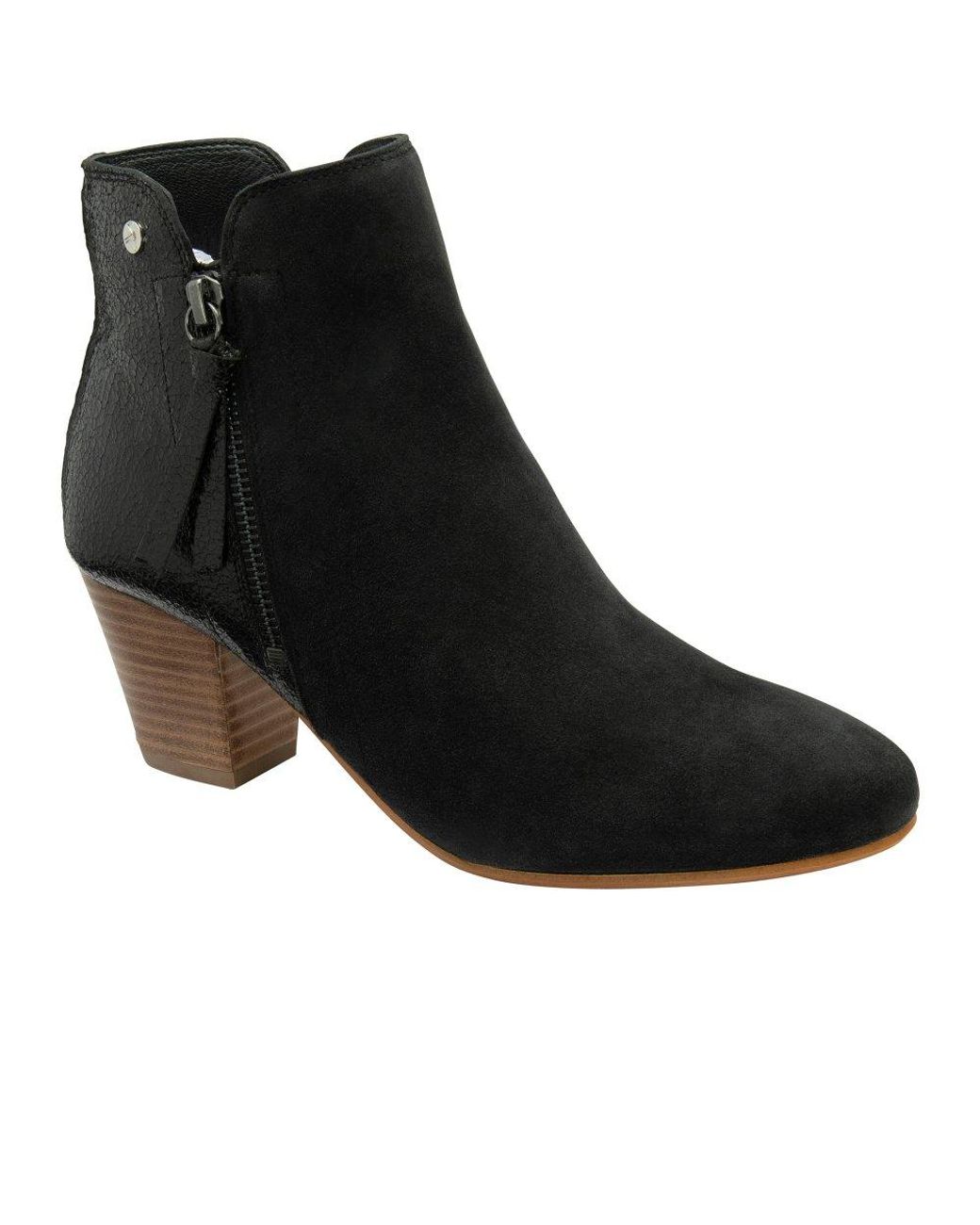 Ravel Black Tay Ankle Boots