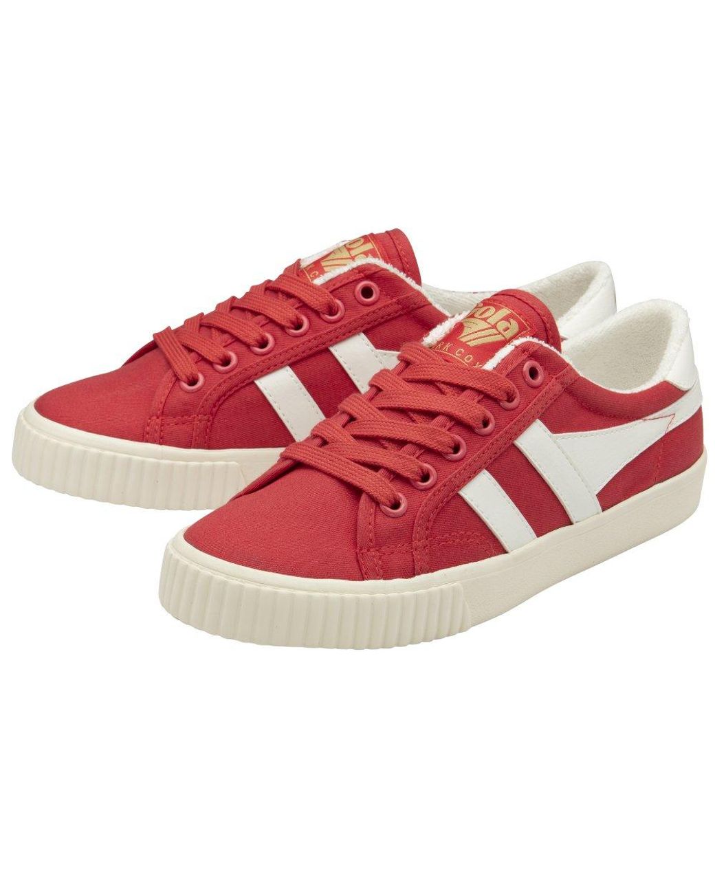 Gola Red Tennis Mark Cox Casual Trainers