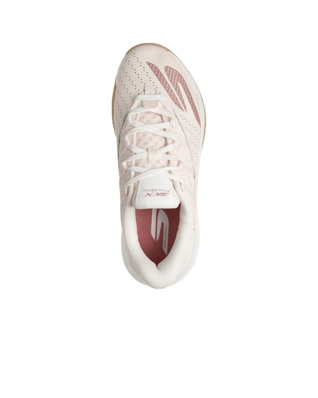 Skechers White Viper Court Rally Trainers