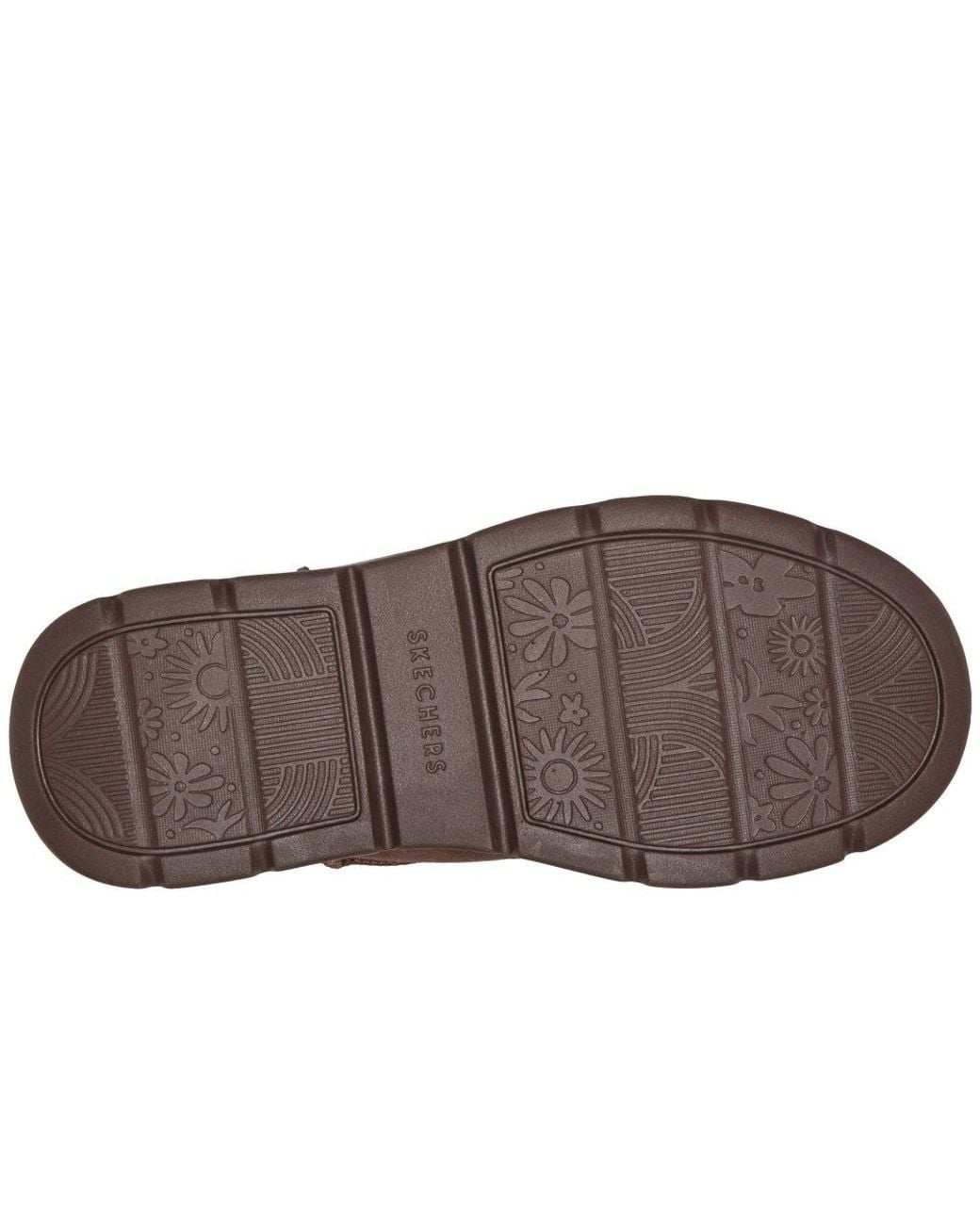 Skechers Brown Keepsakes Cozy Mini Ankle Boots