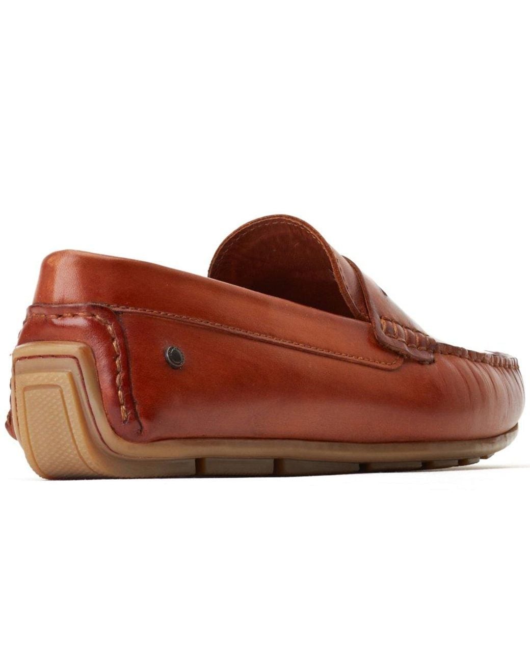 Base London Brown Collins Loafers for men