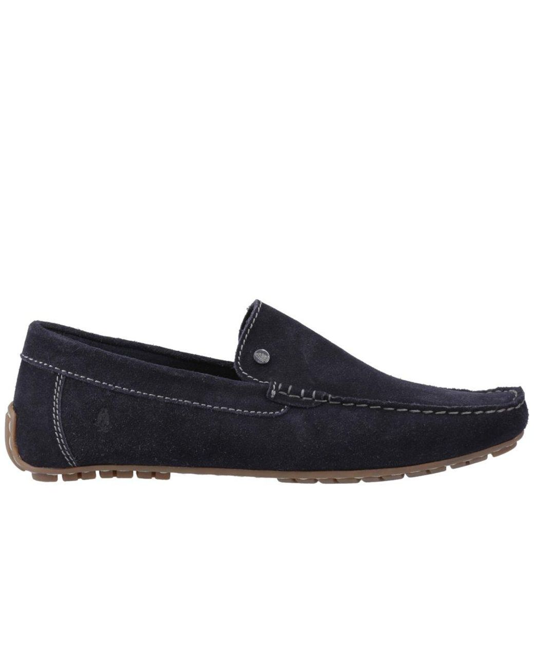 Hush Puppies Blue Ralph Suede Shoes for men