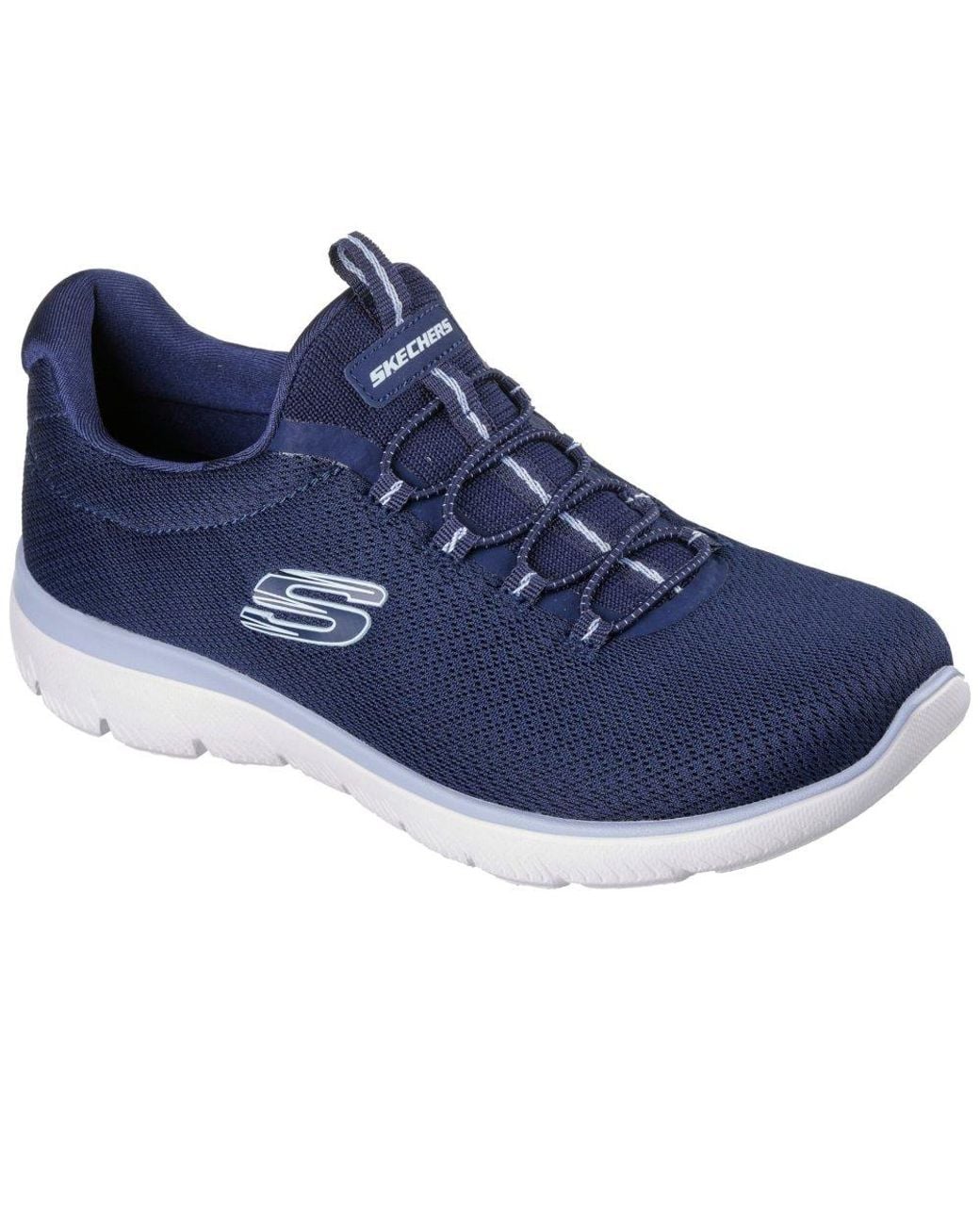 Skechers Blue Summits Summer Blush Trainers