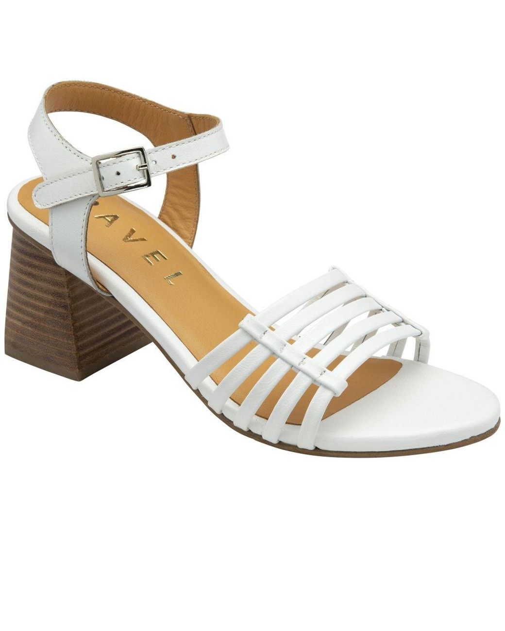 Ravel Metallic Kiplin Heeled Sandals