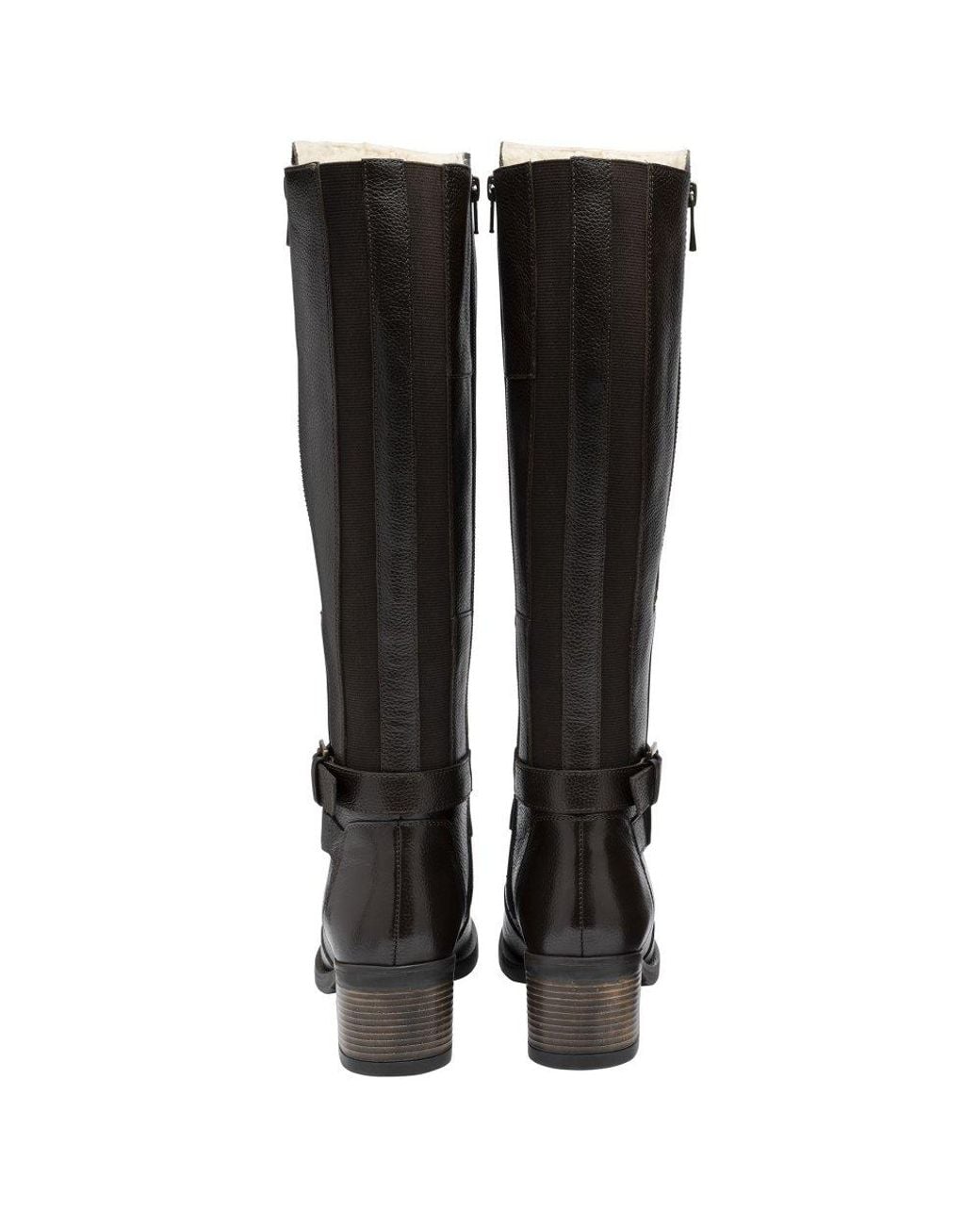 Lotus Black Lindy Knee High Boots