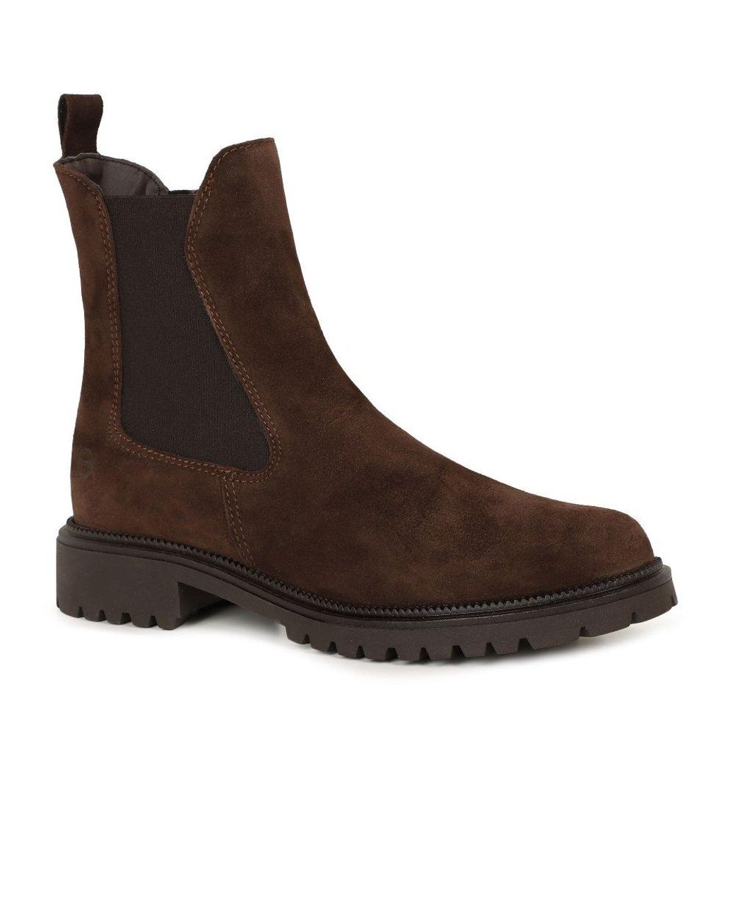 Tamaris Brown Willow Chelsea Boots