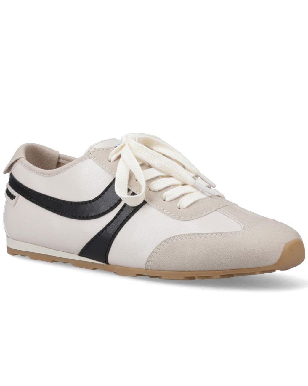 Rocket Dog White Destin Pu Combo Trainers