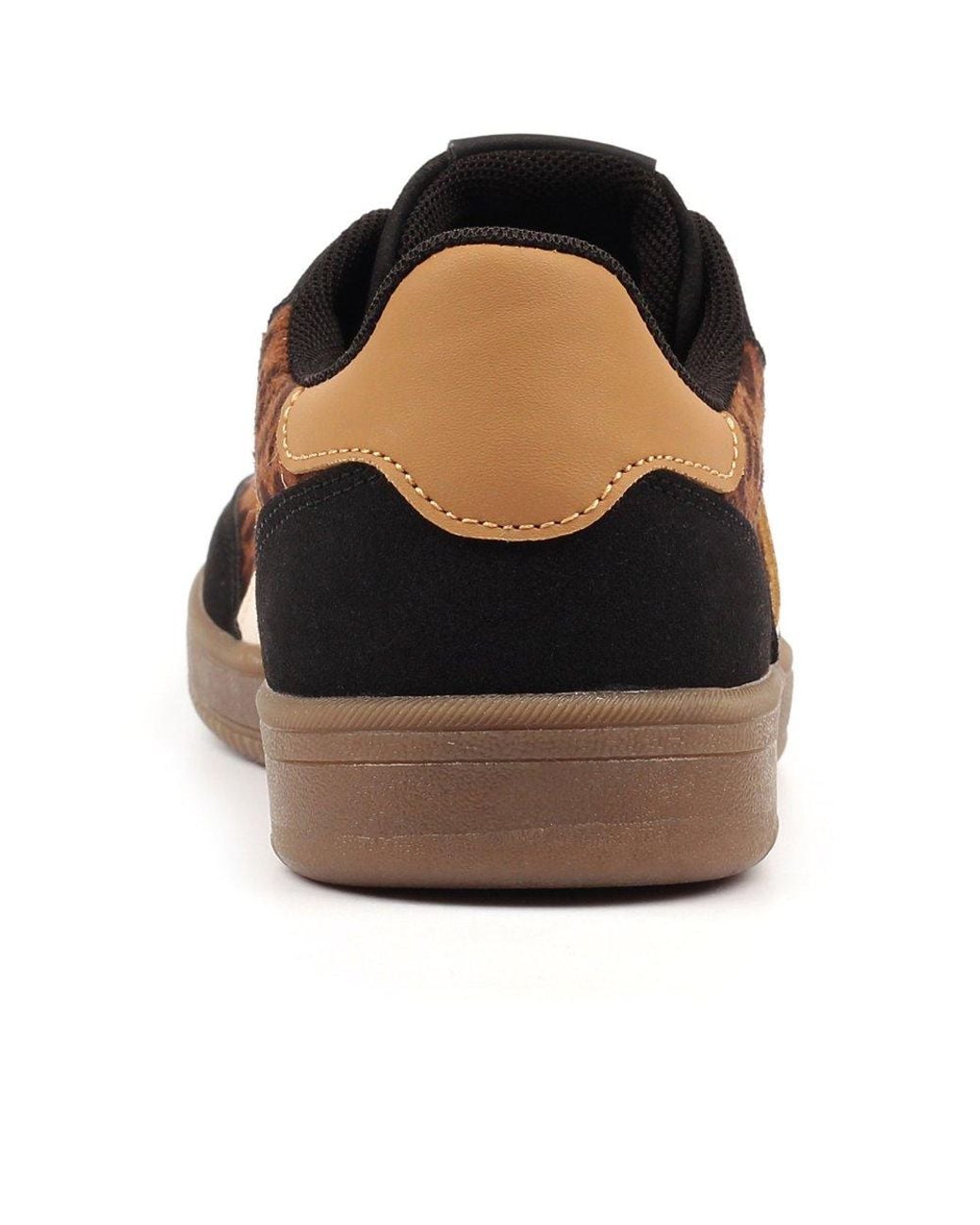 Lunar Brown Jersey Trainers