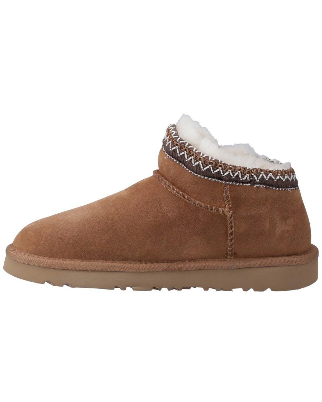 Hush Puppies Brown Sloane Bootie Slippers