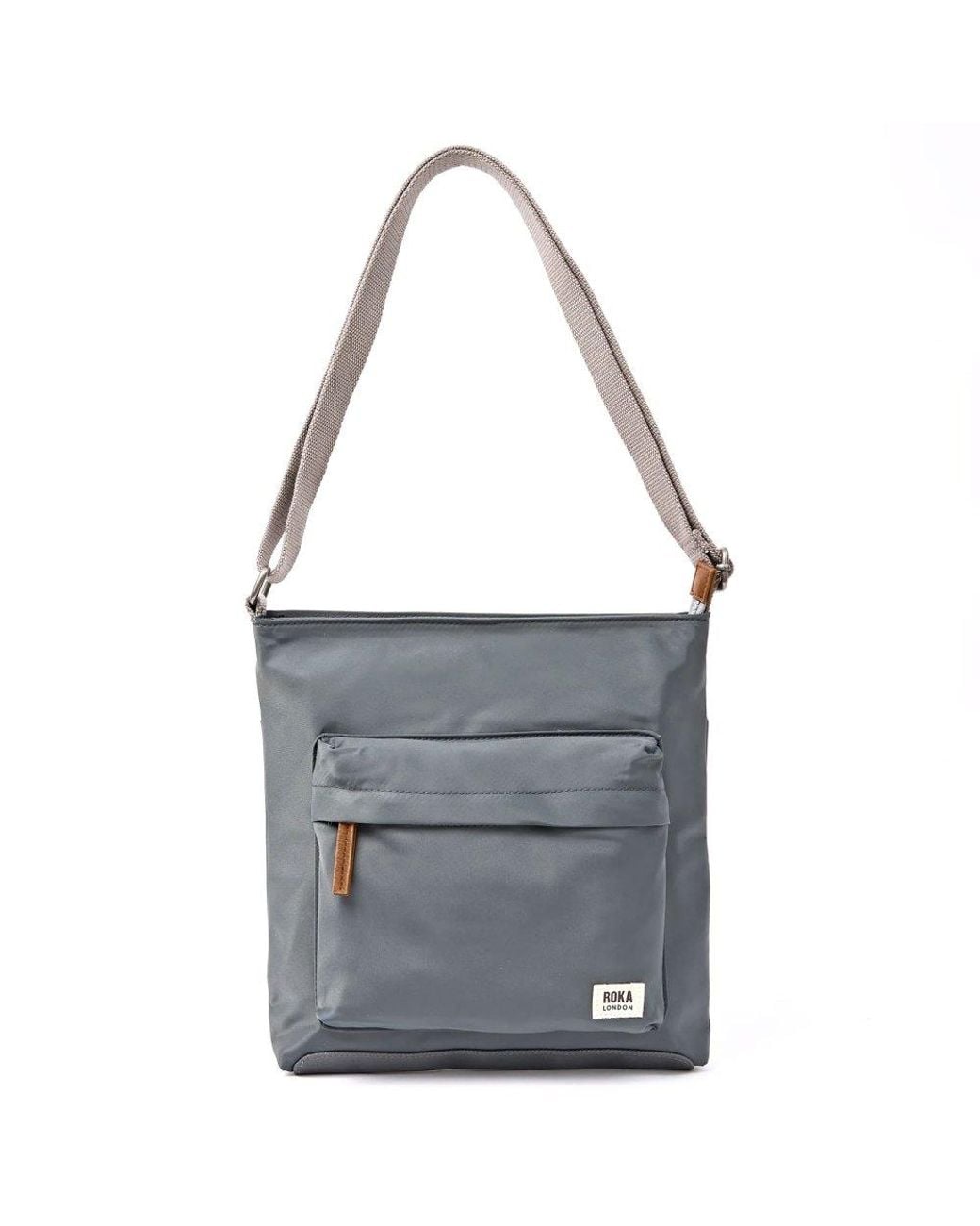 Roka Gray Kennington B Crossbody Bag