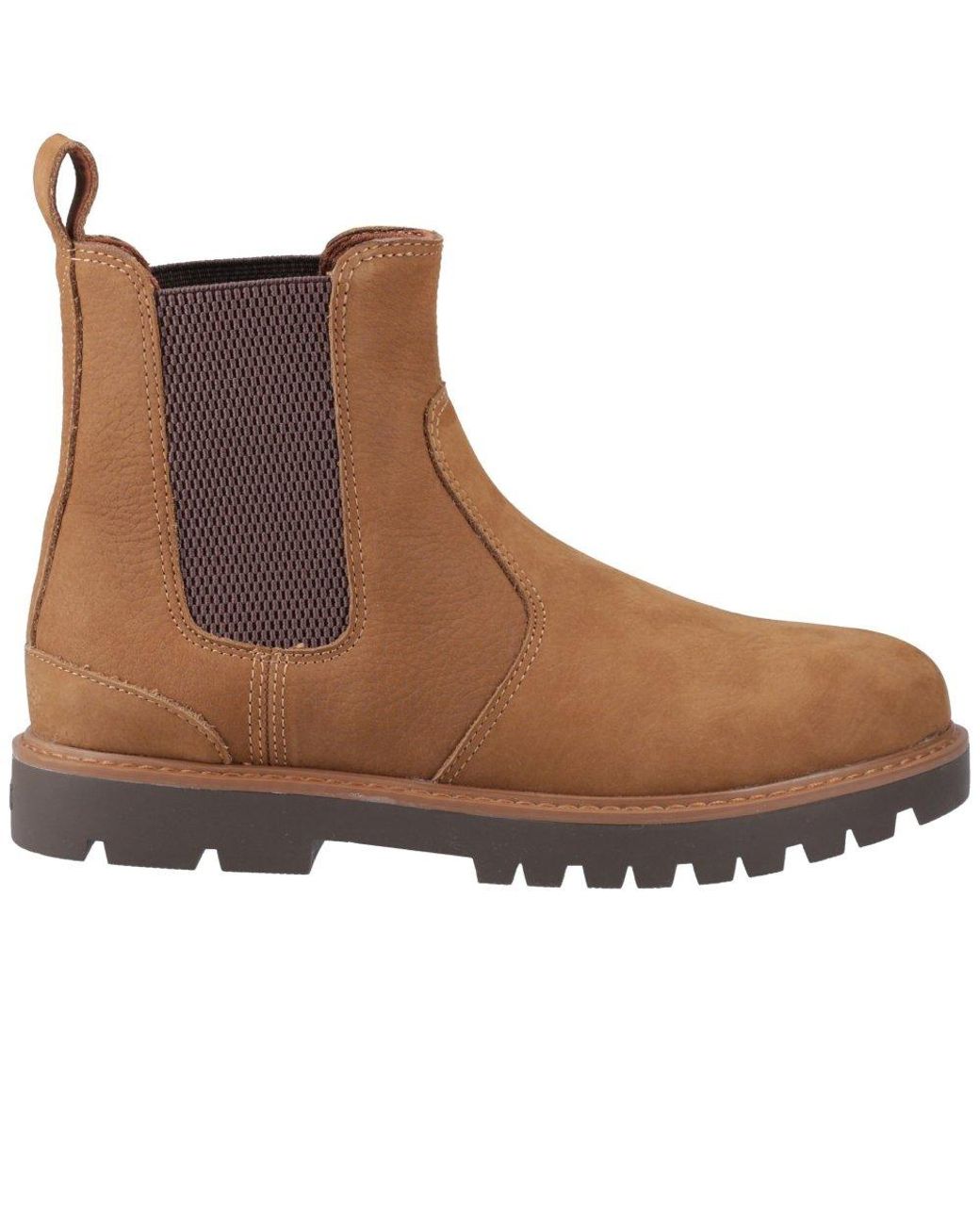 TOMS Brown Griffin Chelsea Boots for men