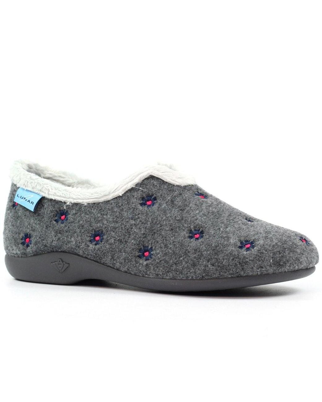 Lunar Gray Havana Slippers