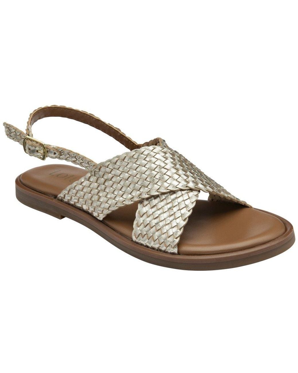 Lotus Brown Beatriz Sandals