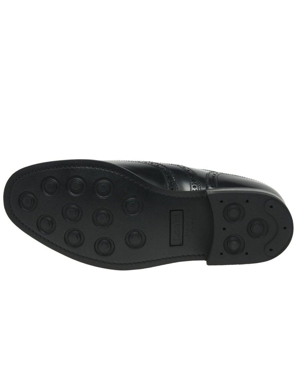 Loake Black 302B Formal Oxford Brogues for men