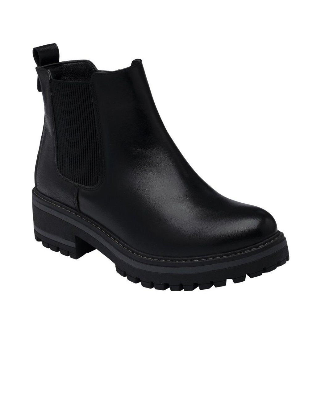 Lotus Black Prescott Ankle Boots