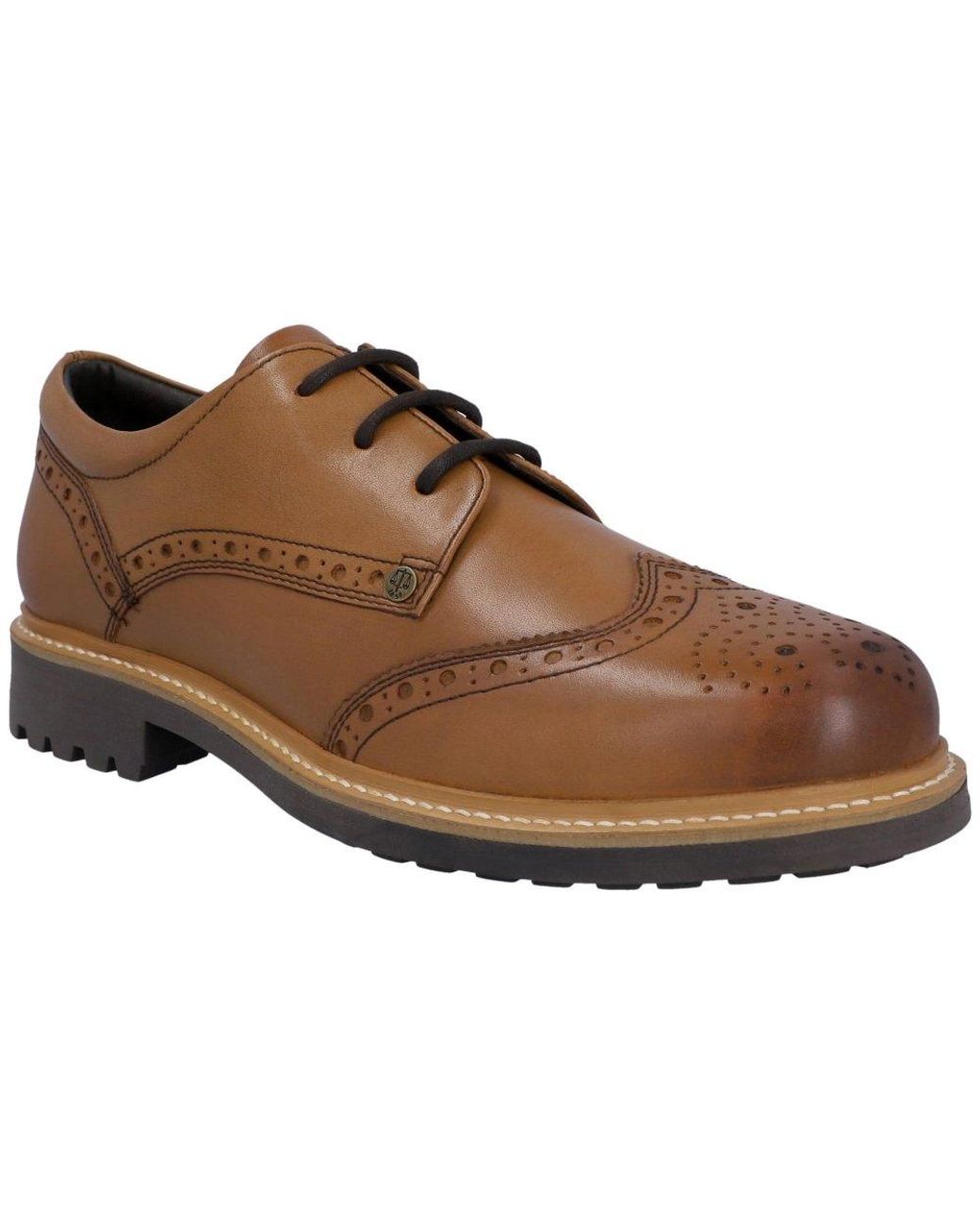 Hunter Brown Cawdor Brogue Gibson Shoes for men
