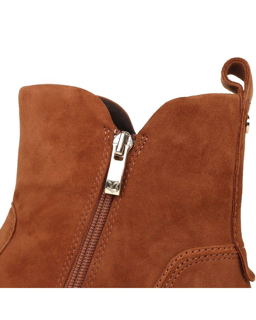 Caprice Brown Darcy Ankle Boots