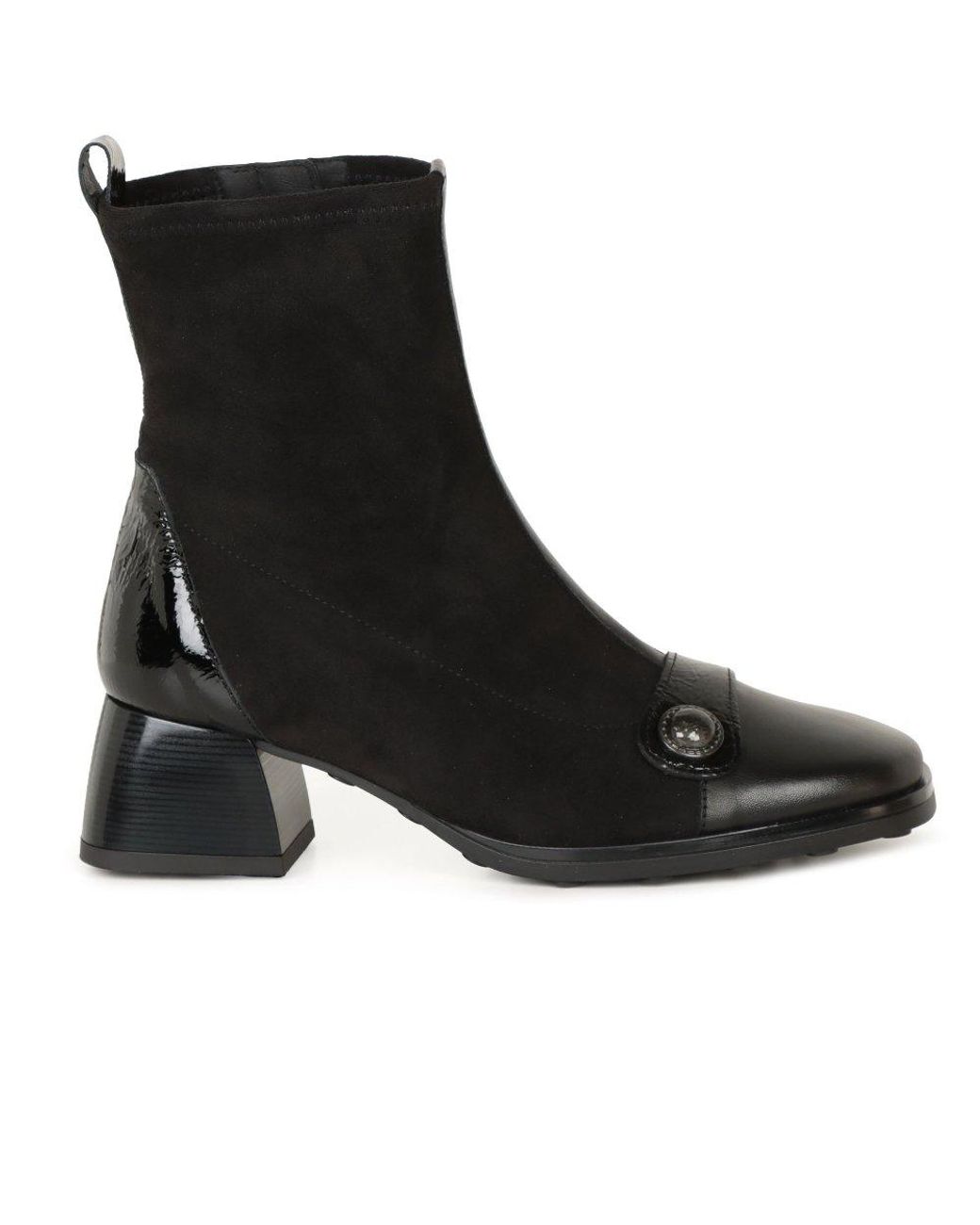 Hispanitas Black Marsella Ankle Boots