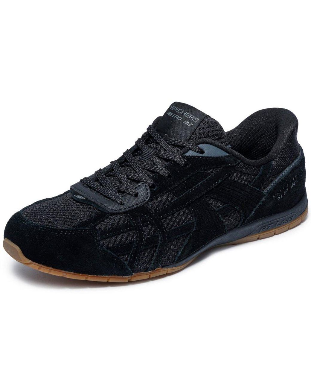Skechers Black Retro Lite Oshare Trainers