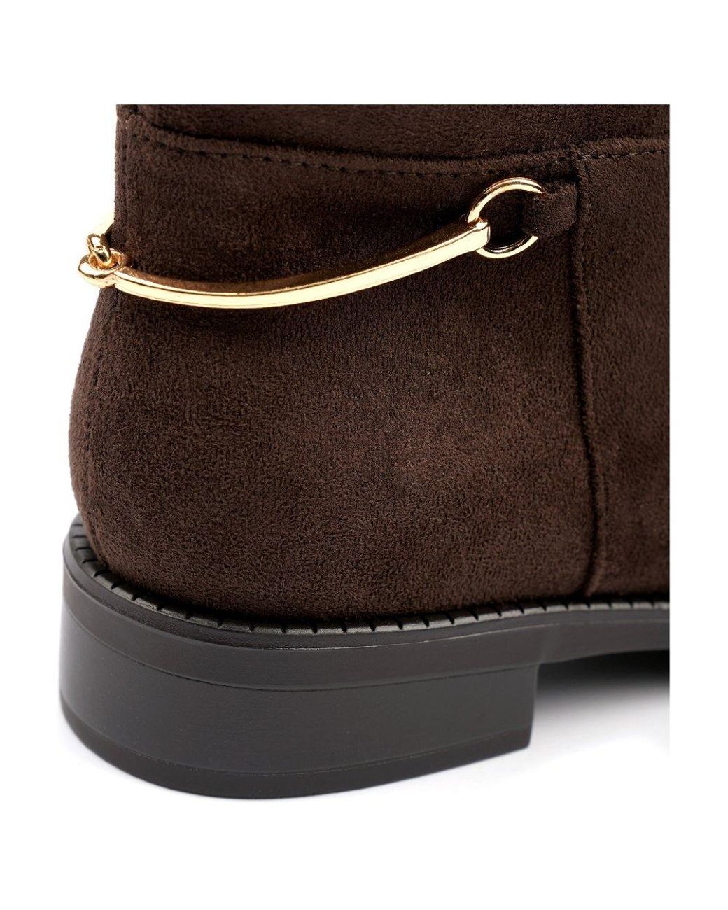 Lunar Brown Kesha Knee High Boots