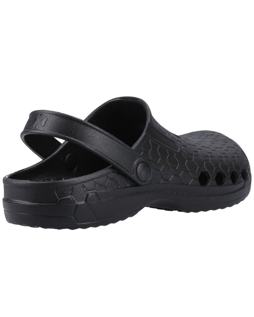 Cotswold Black Uley Clogs for men