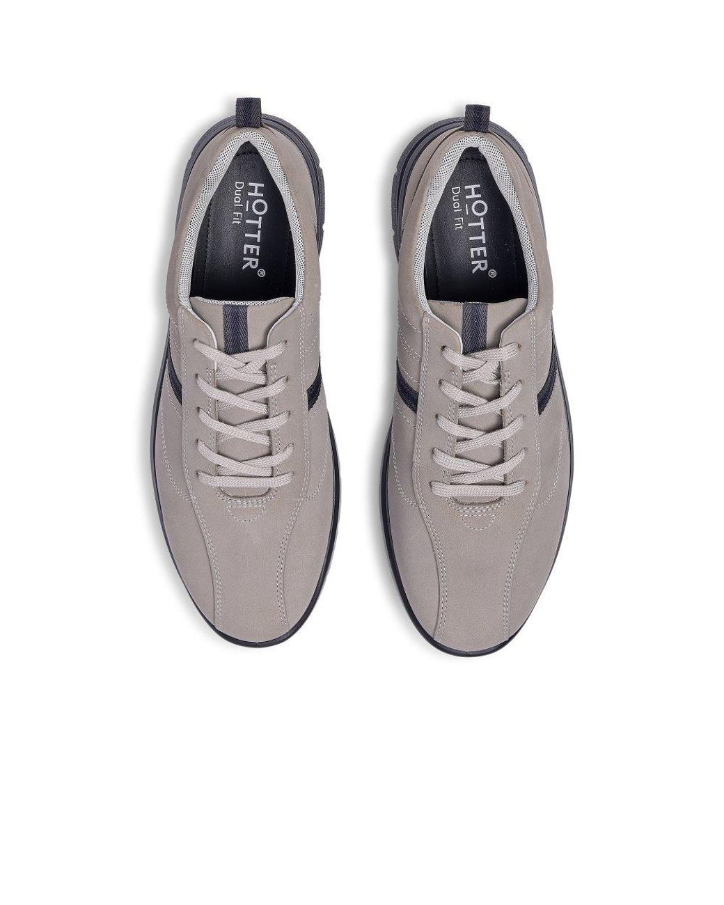 Hotter Gray Division Trainers for men