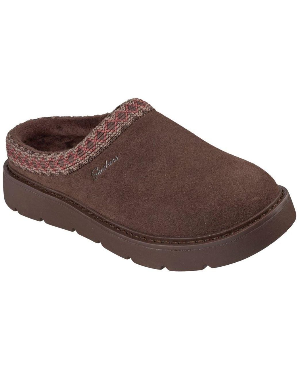 Skechers Brown Keepsakes Cozy Cascade Slippers