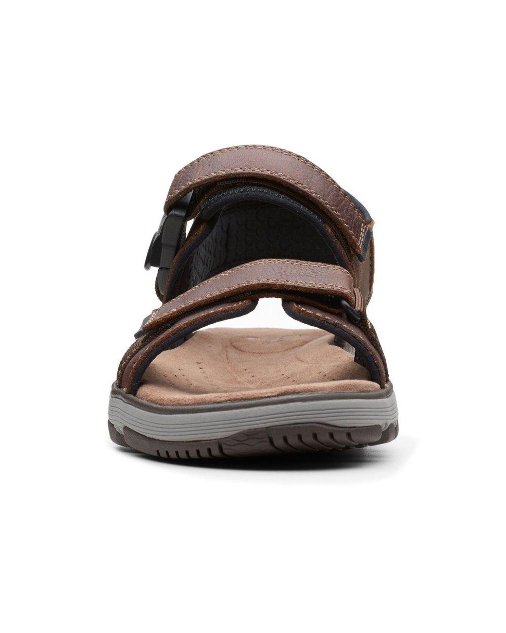 Clarks Leather Un Trek Part Sandals in Dark Tan (Brown) for Men | Lyst  Canada