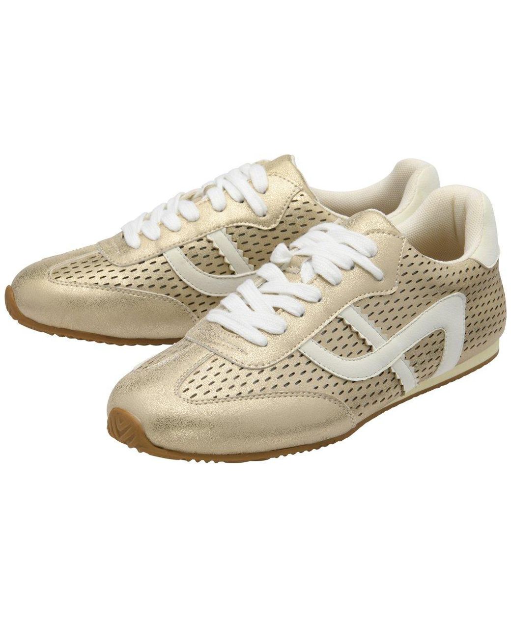 Ravel White Lemmel Trainers