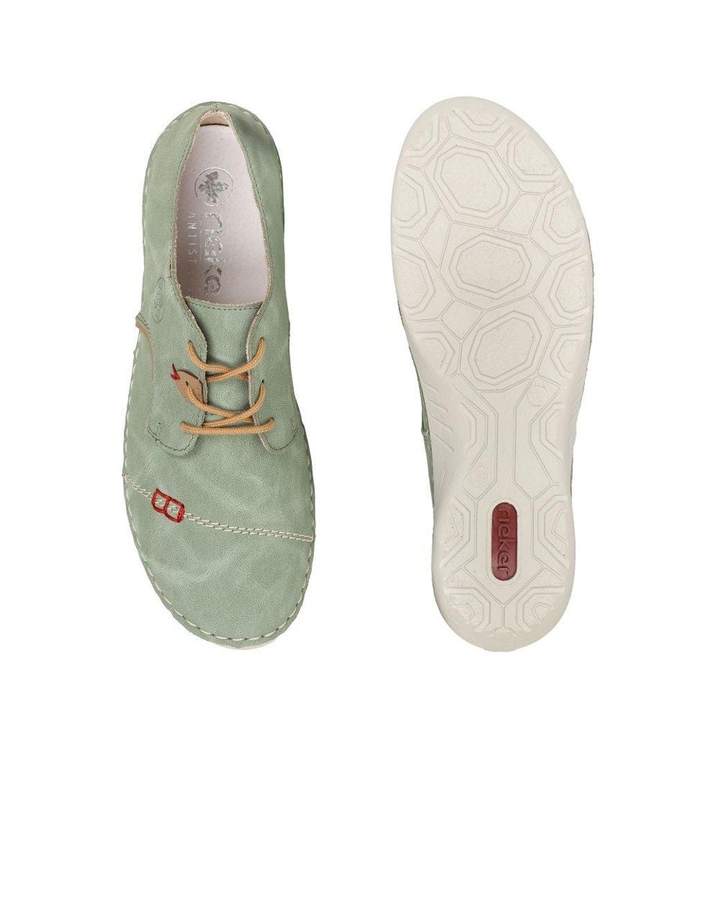 Rieker Green Content Shoes