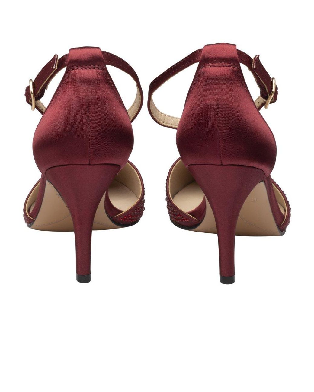 Ravel Red Hale Heeled Shoes