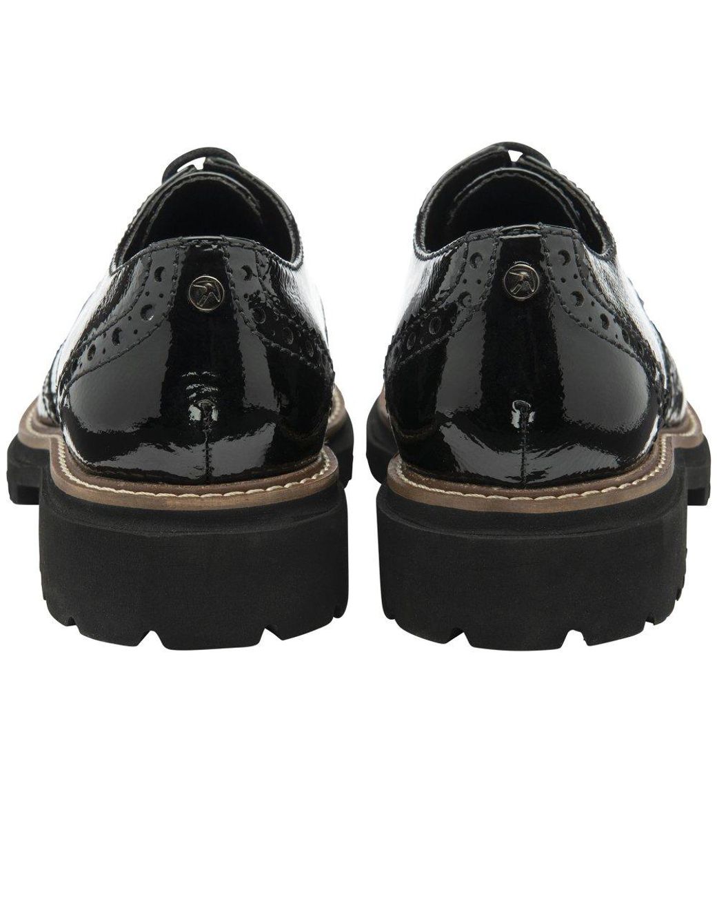 Ravel Black Walsh Brogues