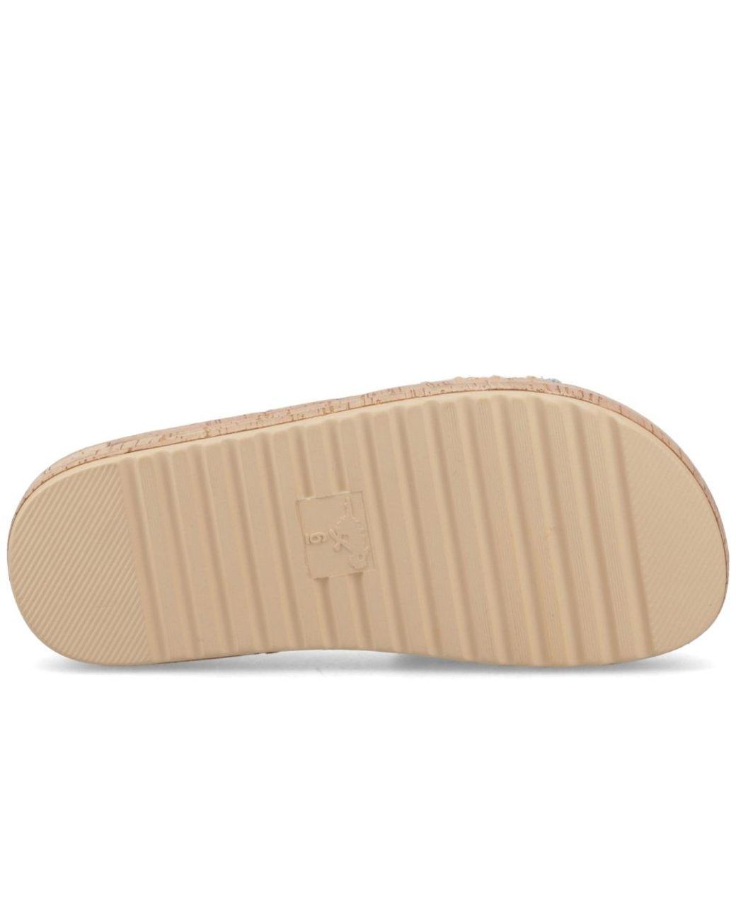 Rocket Dog Natural Faye Alti Raffia Sandals