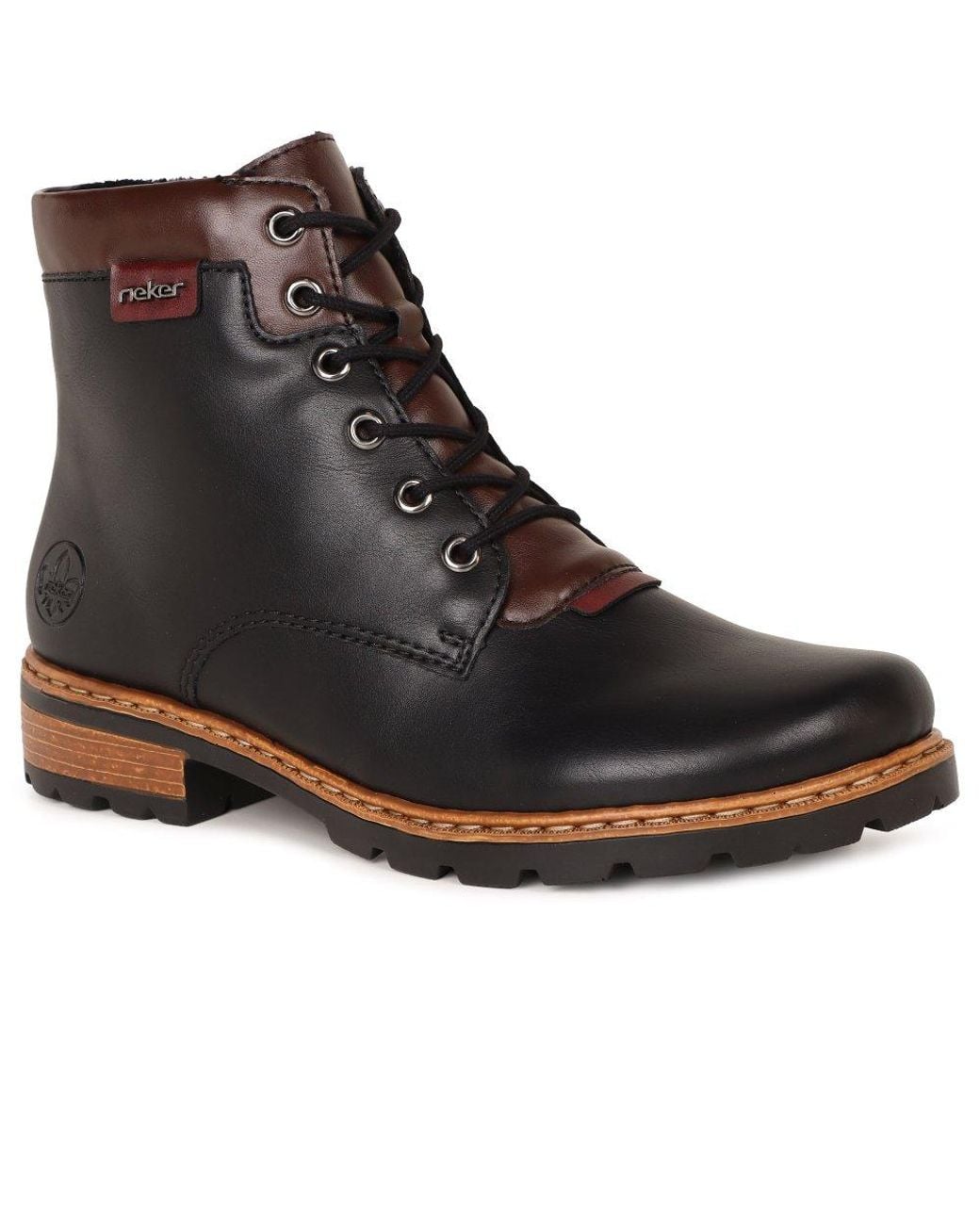 Rieker Black Thornton Ankle Boots