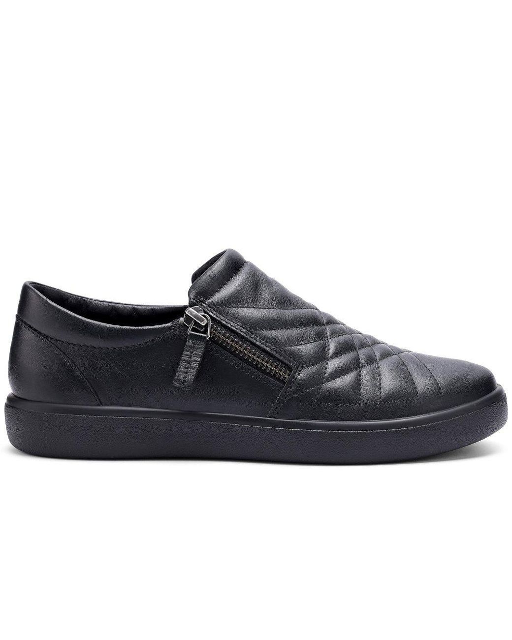 Hotter Black Poppy Casual Shoes