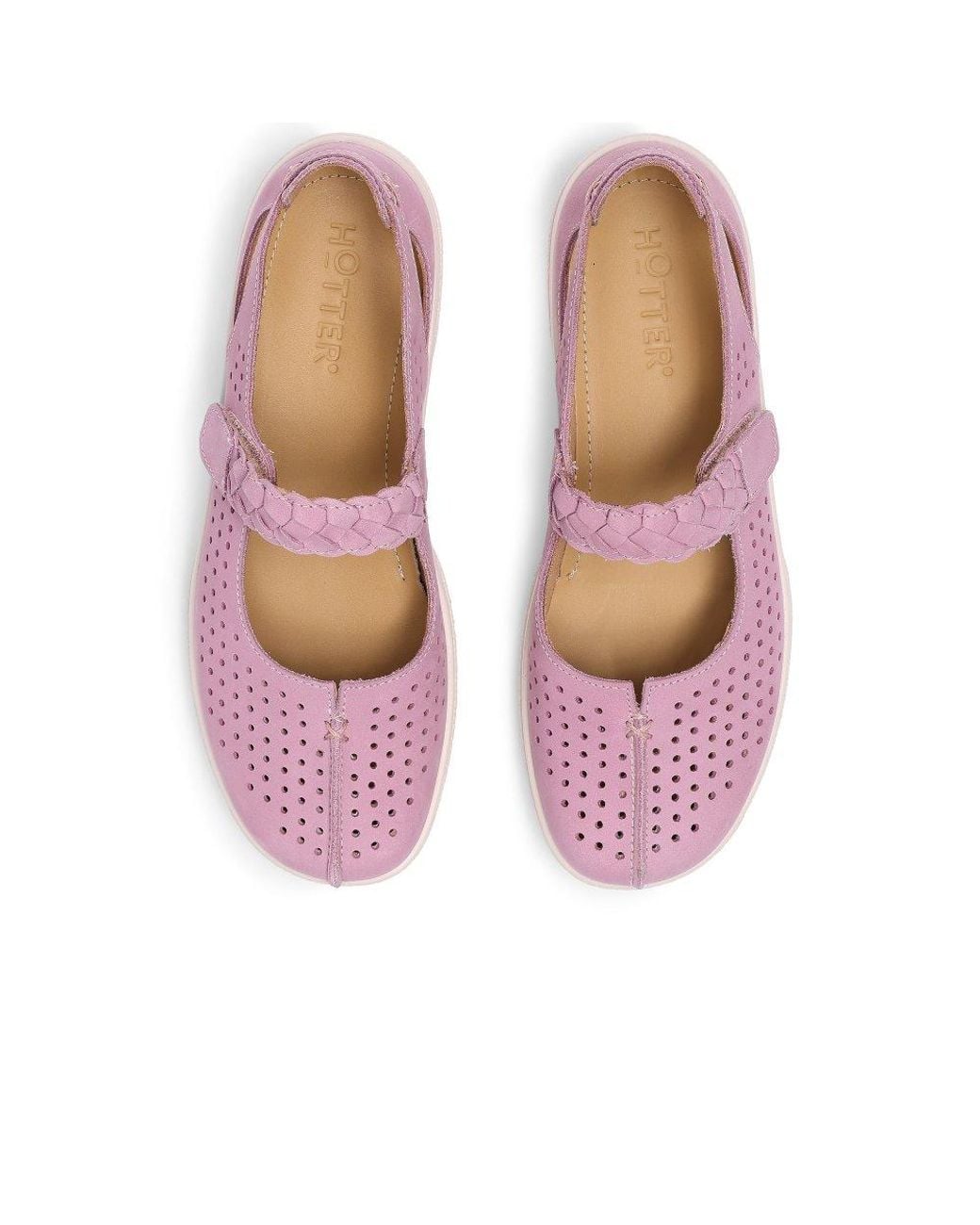 Hotter Pink Quake Ii Wide Mary Jane Shoes
